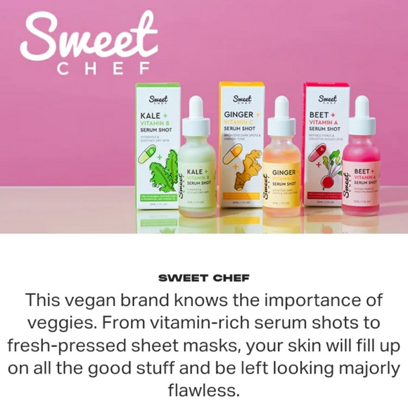 SWEET CHEF Beet + Retinol (Vitamin A) Serum Shot 30 mL Glow Recipe Brand *BNIB - Picture 13 of 15